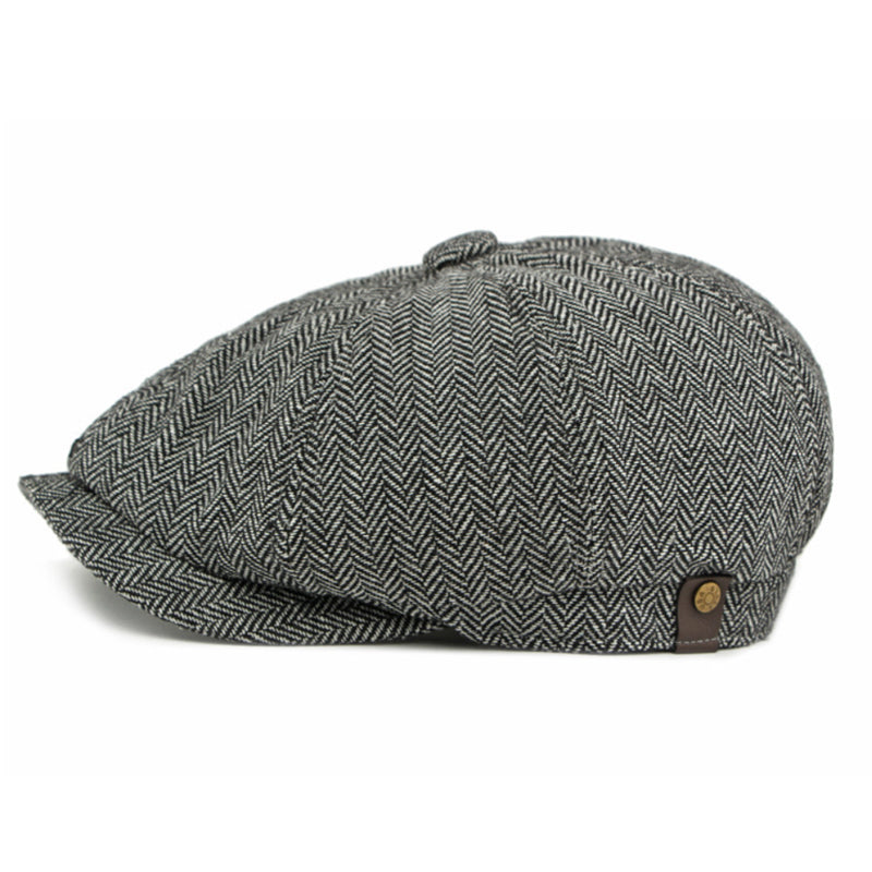 Gatsby Herringbone Cap