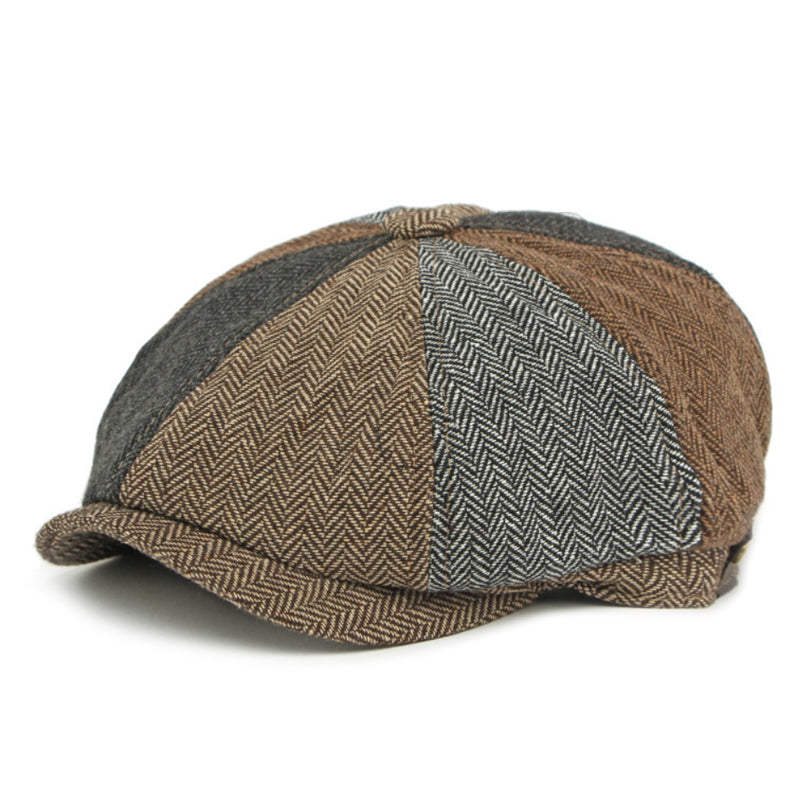 Gatsby Herringbone Cap