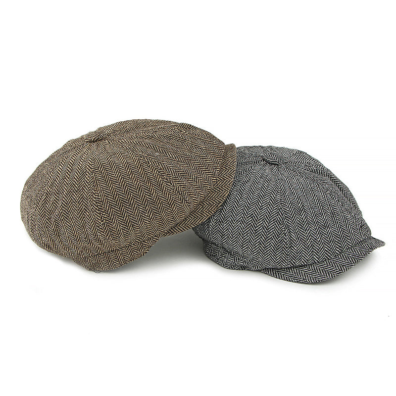 Gatsby Herringbone Cap