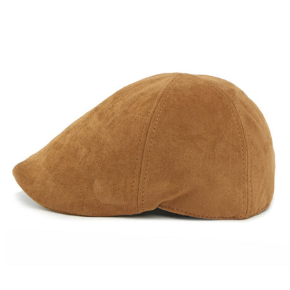 Monaco Suede Flat Cap