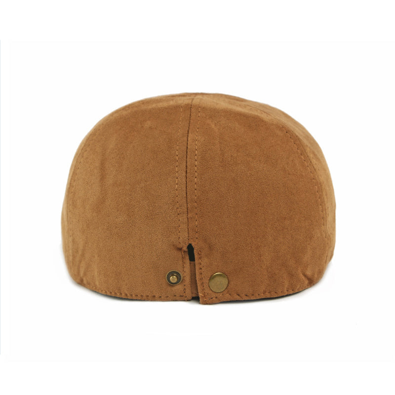 Monaco Suede Flat Cap