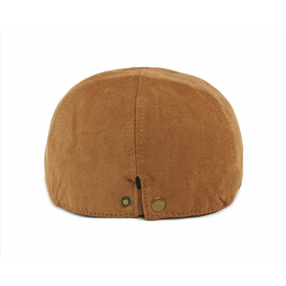 Monaco Suede Flat Cap