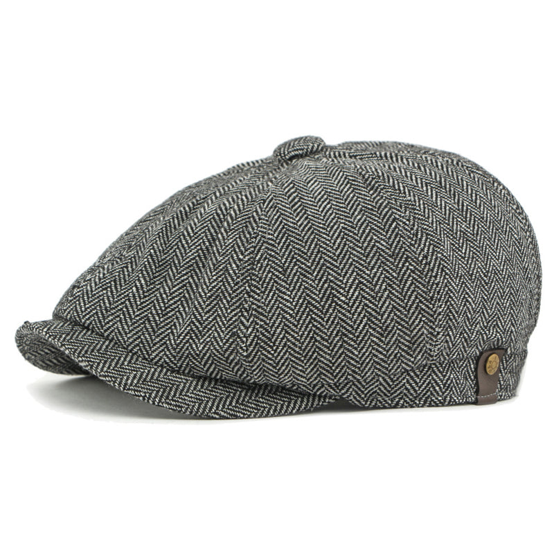 Gatsby Herringbone Cap