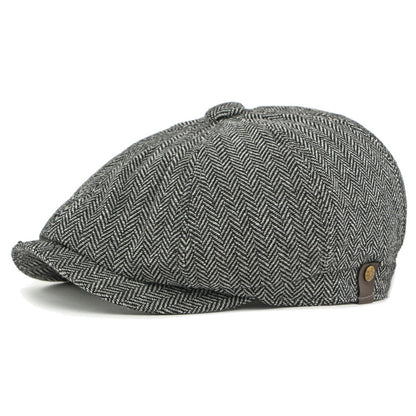 Gatsby Herringbone Cap