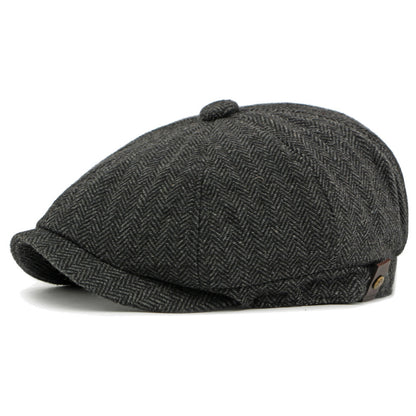 Gatsby Herringbone Cap
