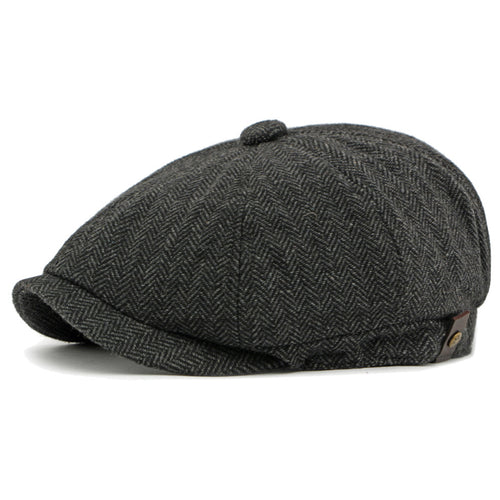 Gatsby Herringbone Cap