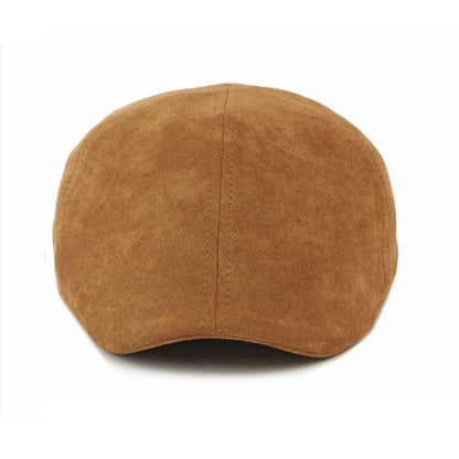 Monaco Suede Flat Cap