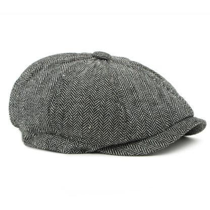 Gatsby Herringbone Cap