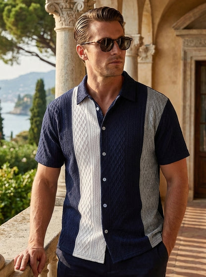 Cobalhaus Monaco Knit Polo