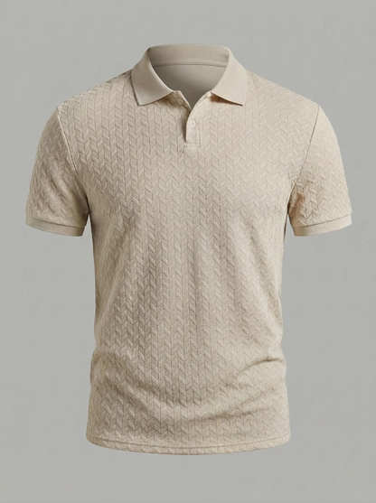 Cobalhaus Signature Weave Polo