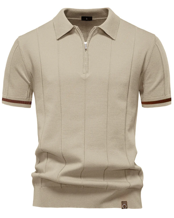 Modern Heritage Zip Polo