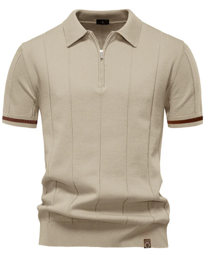 Modern Heritage Zip Polo