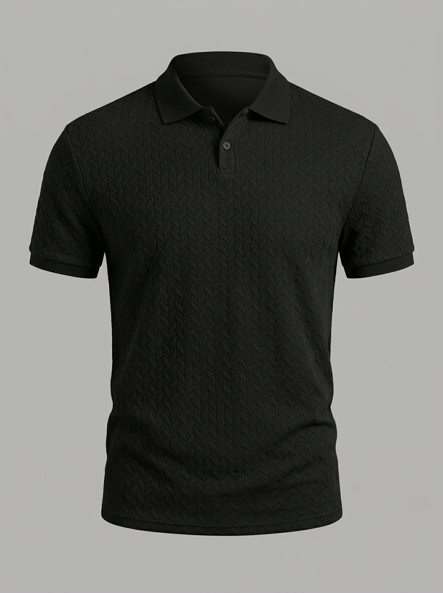 Cobalhaus Signature Weave Polo