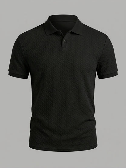 Cobalhaus Signature Weave Polo