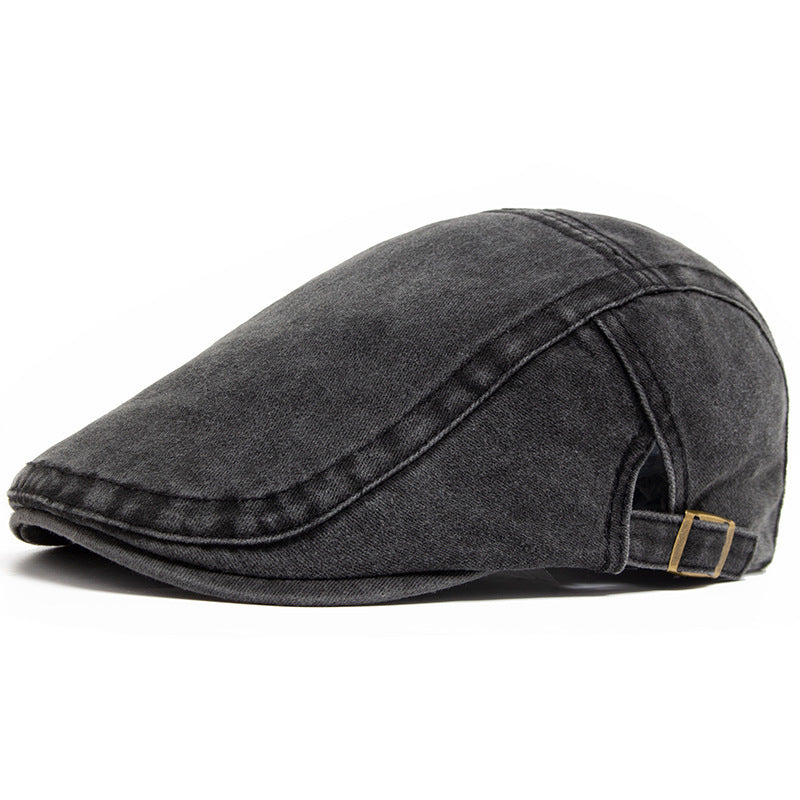 Ashford Washed Cotton Flat Cap