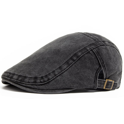 Ashford Washed Cotton Flat Cap