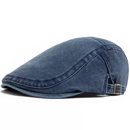Ashford Washed Cotton Flat Cap