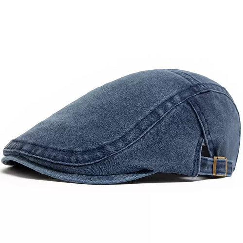 Ashford Washed Cotton Flat Cap