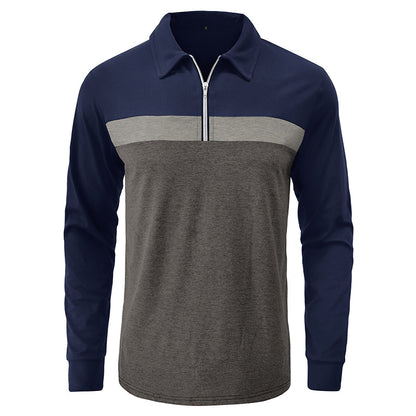 Men's Apex Zip Long-Sleeve Polo