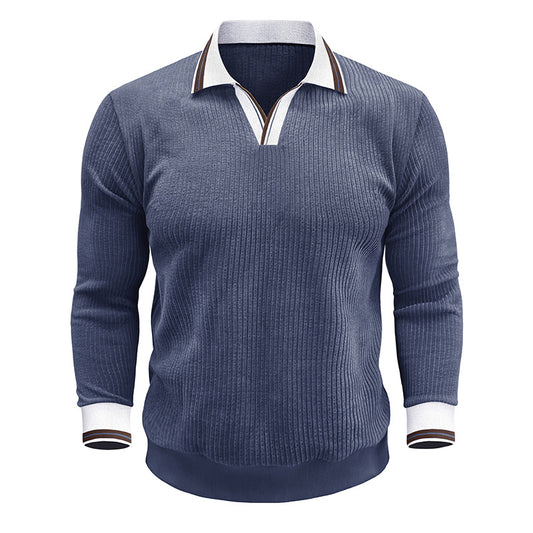 Heritage Rib Long-Sleeve Polo
