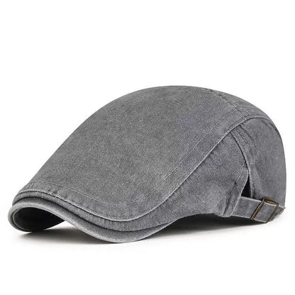 Ashford Washed Cotton Flat Cap