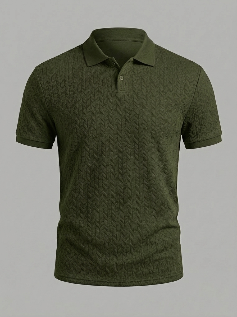 Cobalhaus Signature Weave Polo