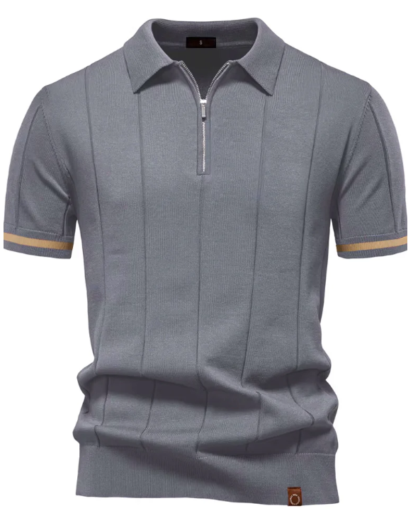 Modern Heritage Zip Polo