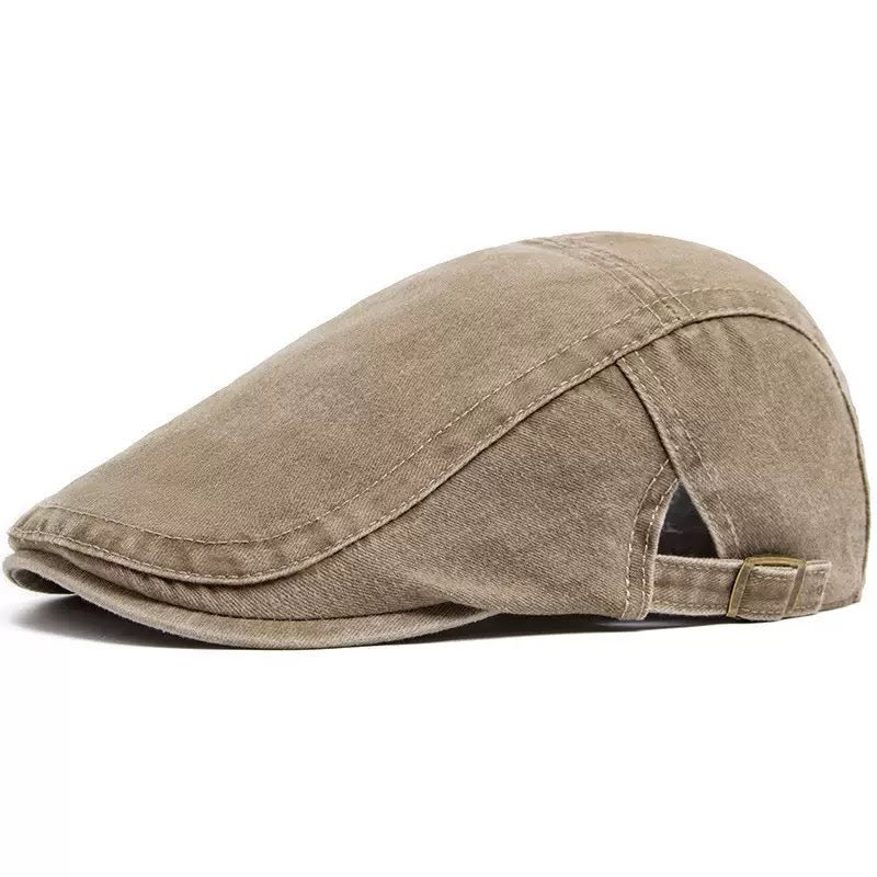 Ashford Washed Cotton Flat Cap