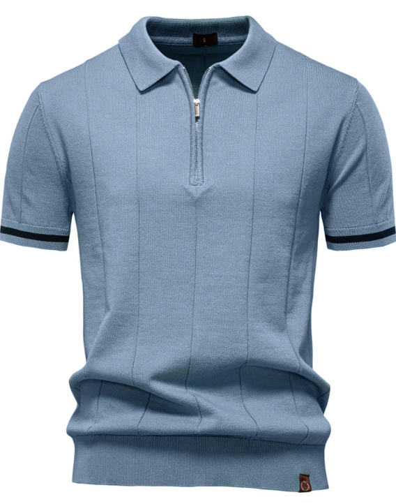 Modern Heritage Zip Polo