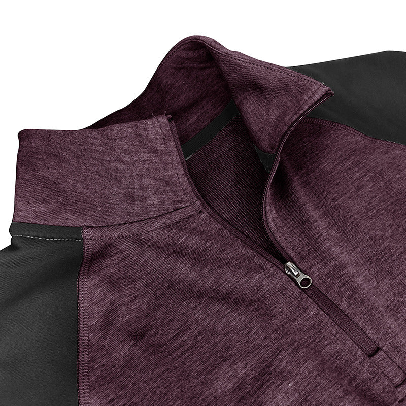 Legacy Quarter-Zip Long Sleeve Polo