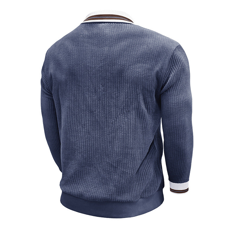 Heritage Rib Long-Sleeve Polo