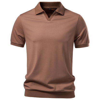 Alden Open Collar Polo