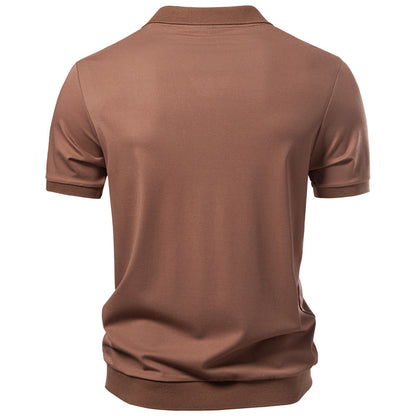 Alden Open Collar Polo