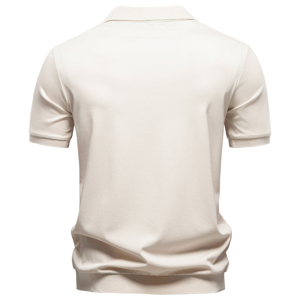 Alden Open Collar Polo