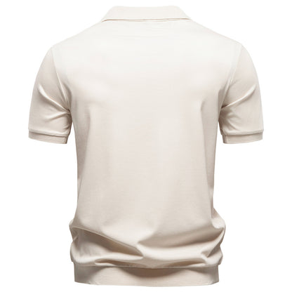 Alden Open Collar Polo