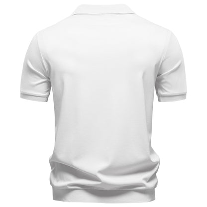 Alden Open Collar Polo