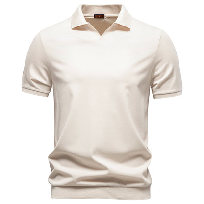Alden Open Collar Polo