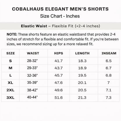 COBALHAUS ELEGANT MEN'S SHORTS