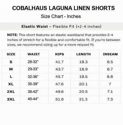 LAGUNA LINEN SHORTS