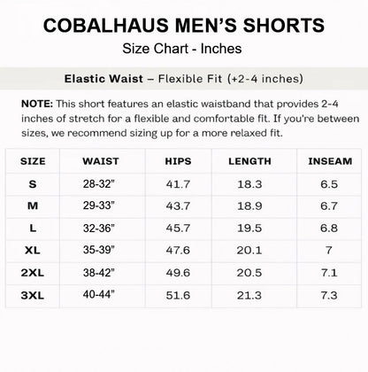COBALHAUS MEN'S SHORTS (NEW VERSION)