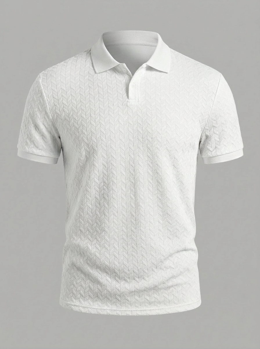 Cobalhaus Signature Weave Polo