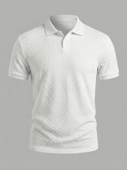 Cobalhaus Signature Weave Polo