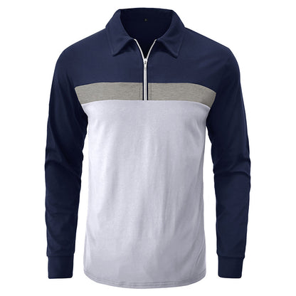 Men's Apex Zip Long-Sleeve Polo