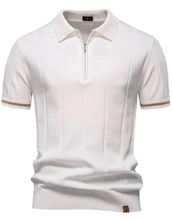 Modern Heritage Zip Polo