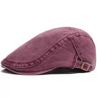 Ashford Washed Cotton Flat Cap