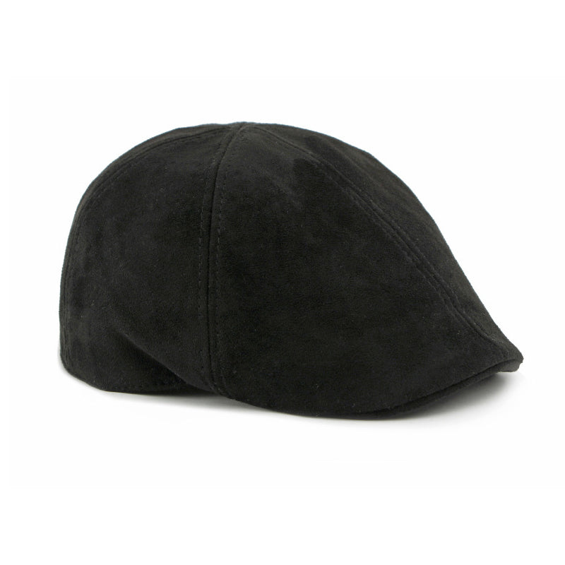 Monaco Suede Flat Cap
