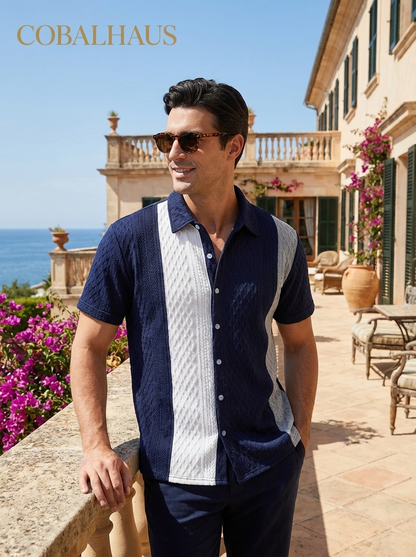 Cobalhaus Monaco Knit Polo