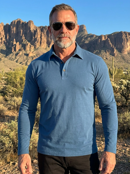Urban Long-Sleeve Polo
