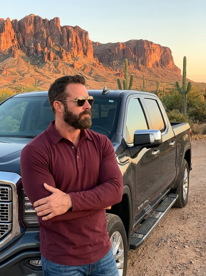 Urban Long-Sleeve Polo