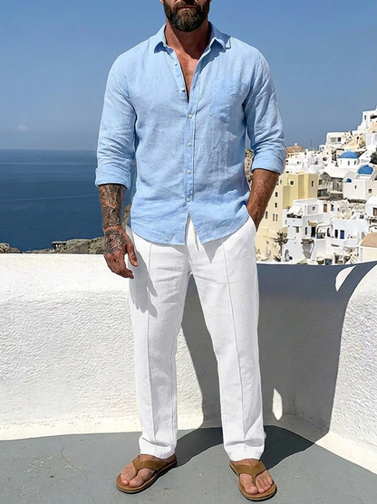 Riviera Linen Trousers